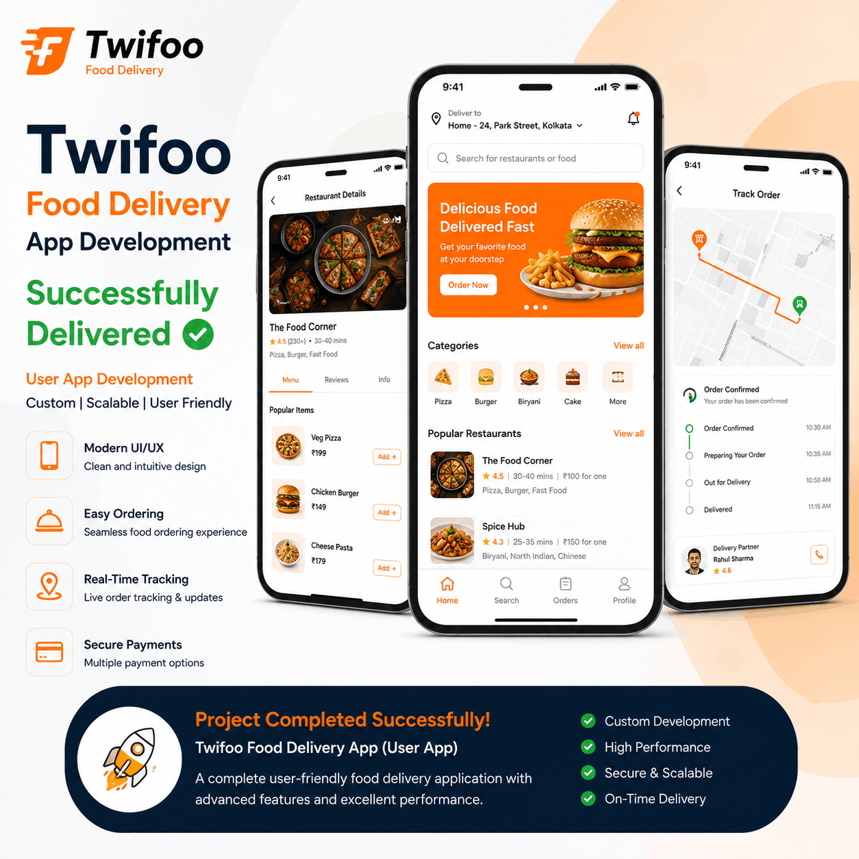 twifoo Food Delivery App